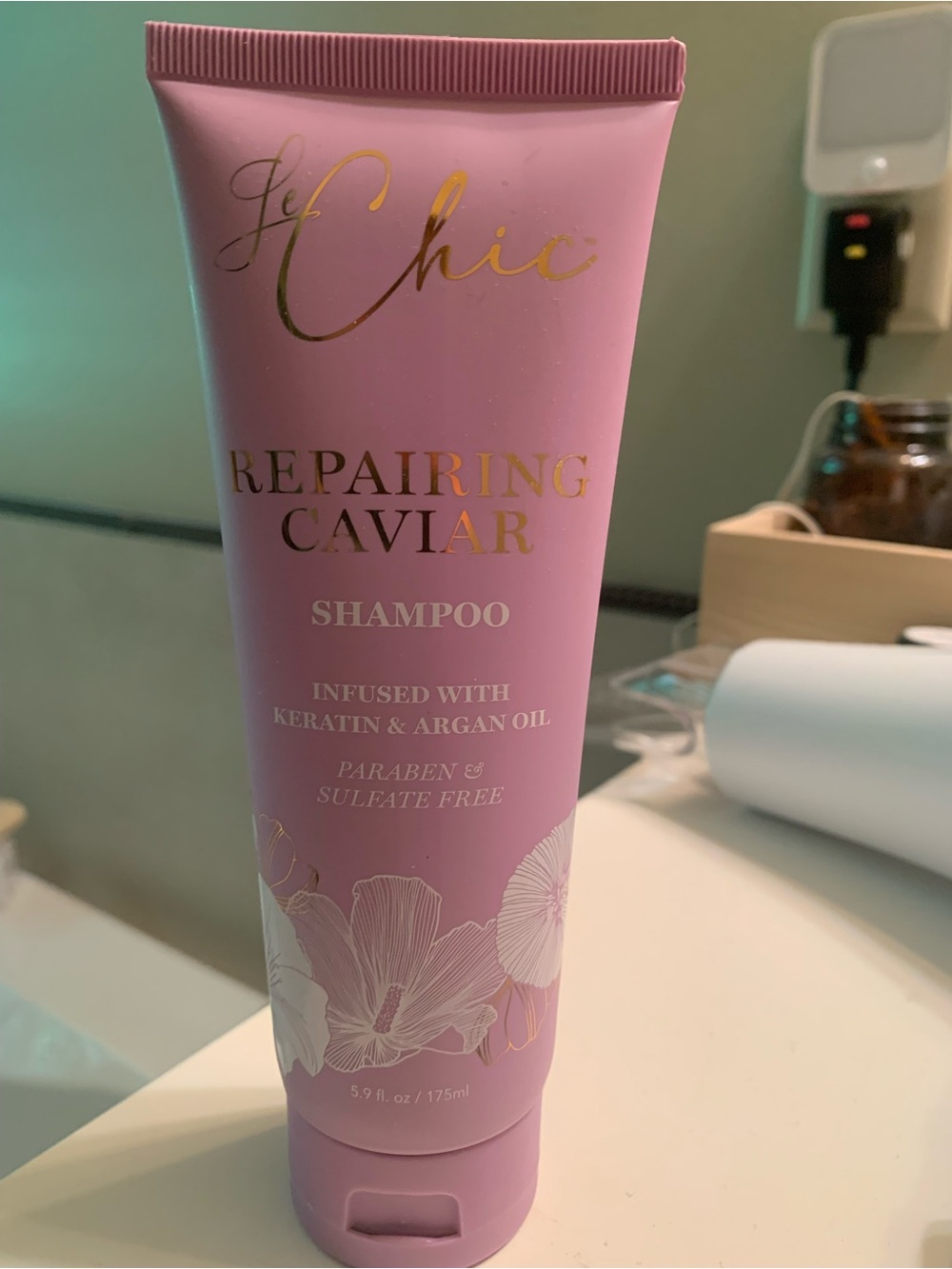L C Repairing  Shampoo - Light Purple Tube